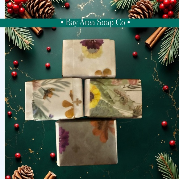 Set 4 Goats Milk Soap • Premium • With lavender, turmeric & honey • Fast Ship 🎁 - Picture 2 of 2